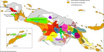 Mapa papua new guinea hizkuntza
